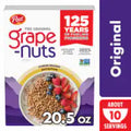 Grape Nuts, Original, No Added Sugar, Large Size Cereal 20.5 oz