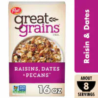 Great Grains Raisins Dates and Pecans Large Size Cereal 16 oz