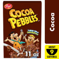 Cocoa Pebbles Chocolate Cereal 11 oz