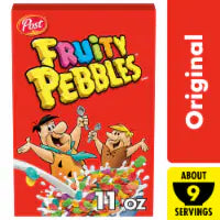 Fruity Pebbles Cereal 11 oz