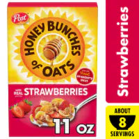 Honey Bunches of Oats with Strawberries Cereal 11 oz