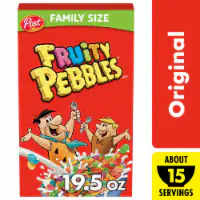 Post® Fruity Pebbles™ Family Size Cereal 19.5oz