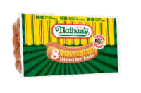 Nathan's Famous Bun Length Skinless All Beef Franks