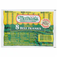 Nathan's® Skinless Beef Franks 12 oz