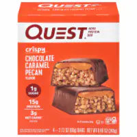 Quest Chocolate Caramel Pecan Hero Protein Bars