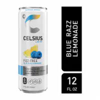 CELSIUS® Fizz Free Blue Razz Lemonade Energy Drink Can 12 fl oz