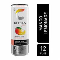 CELSIUS® Sparkling Mango Lemonade Energy Drink Can 12 fl oz