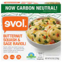 evol. Butternut Squash & Sage Ravioli Frozen Meal 8.1 oz