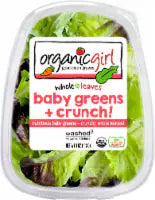 OrganicGirl Baby Greens + Crunch! 4 oz