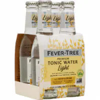Fever-Tree Light Premium Tonic Mixer Soda 4 bottles / 6.8 fl oz