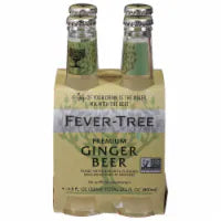 Fever-Tree Premium Ginger Beer 4 bottles / 6.8 fl oz