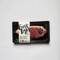 First Light Grass Fed Wagyu Beef New York Strip Steak 8 oz