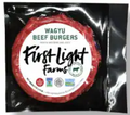 First Light Farms 100% Grass Fed Wagyu Beef Burgers 10.72 oz