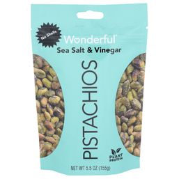 Wonderful No Shells Sea Salt & Vinegar Pistachios 5.5 oz