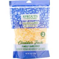 Sprouts Shredded Cheddar Jack Cheese 8 oz