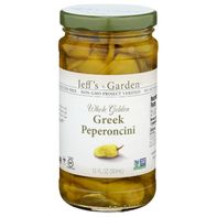 Jeff's Garden Whole Golden Greek Peperoncini 12 fl oz