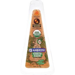 Ambrosi Organic Parmigiano Reggiano Cheese Wedge 7 oz