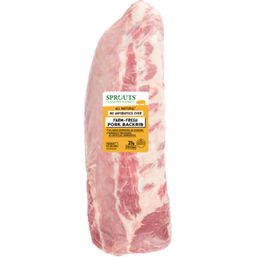 Sprouts Pork Baby Back Ribs, Previously Frozen No Antibiotics Ever About 3.5 lb / package