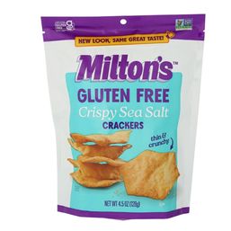 Milton's Crispy Sea Salt Baked Crackers 4.5 oz