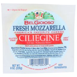 Belgioioso Ciliegine Fresh Mozzarella Cheese 8 oz