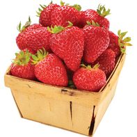 Organic Strawberries 1 lb container