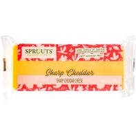 Sprouts Sharp Cheddar Cheese Block 8 oz