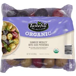 Tasteful Selection Organic Sunrise Medley Bite-Size Potatoes 1.5lb Bag 24 oz