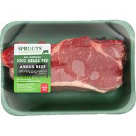 Sprouts 100% Grass-Fed Fresh Boneless Angus Beef New York Steak About 1.0 lb / package