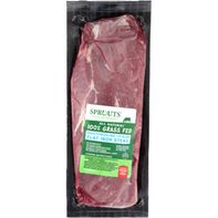 Sprouts 100% Angus Grass-Fed Beef Flat Iron Steak About 1.25 lb / package