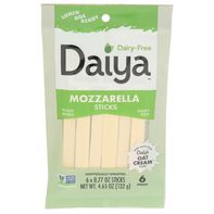 Daiya Dairy-Free Mozzarella Style Deluxe Cheeze Sticks • 6 x 0.77 oz