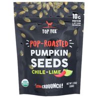 Top Fox Organic Chili Lime Pumpkin Seeds 3.5 oz