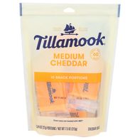 Tillamook Medium Cheddar Snack Portions 10 ct