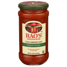 Rao's Homemade Tomato Basil Italian Style Slow Simmered Soup 16 oz