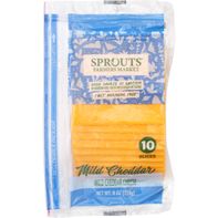Sprouts Sliced Mild Cheddar Cheese 8 oz