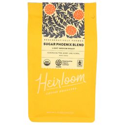 Heirloom Coffee Roasters Organic Sugar Phoenix Light-Medium Roast Coffee 12 oz