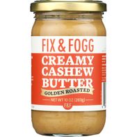 Fix & Fogg Creamy Cashew Butter 10 oz