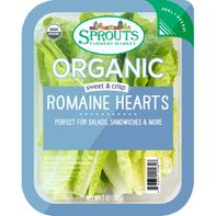 Sprouts Organic Romaine Hearts 7 oz