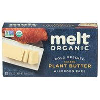 Melt Organic Salted Cold Pressed Plant Butter 8oz
