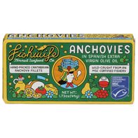 Fishwife Tinned Seafood Co. Anchovies in Spanish Extra Virgin Olive Oil 1.72 oz