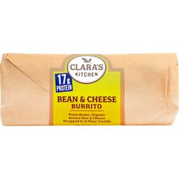 Clara's Kitchen Bean & Cheese Burrito 8 oz