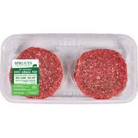 Sprouts 85% Lean Grass-Fed Ground Beef Patties 16 oz