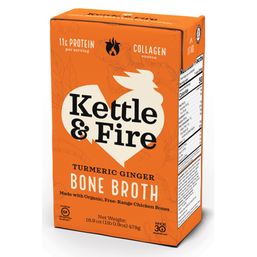 Kettle & Fire Turmeric Ginger Bone Broth 16.9 oz