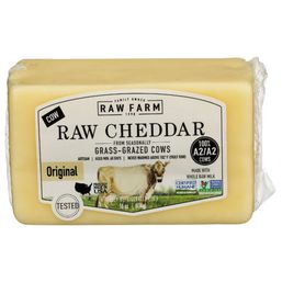 Raw Farm Raw Cheddar 16 oz