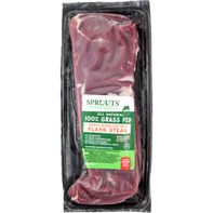 Sprouts 100% Angus Grass-Fed Beef Flank Steak About 1.25 lb / package