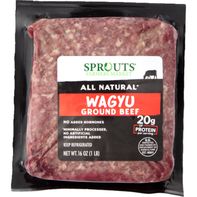 Sprouts All Natural Waygu Ground Beef 16 oz