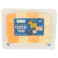 Sprouts Cracker Cut Cheese Tray 16 oz
