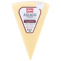 Mauro & Gianni Asiago Cheese Wedge 8 oz