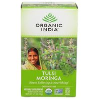 Organic India Moringa Tulsi Tea 18 ct