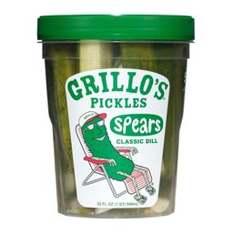 Grillo's Pickles Classic Dill Pickle Spears 32 fl oz