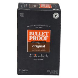 Bulletproof Original Medium Roast Coffee Pods • 10 x 0.39 oz